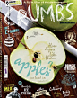 英国 Crumbs magazine 杂志的封面设计 | 食材的艺术。。