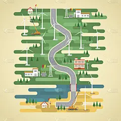 风能在平面设计