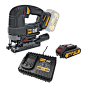 CAT Brushless Jigsaw Cordless Tool With 2.0Ah Battery And Fast Charger |  eBay