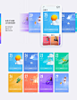 3D DAILY WEATHER UI - 每日打卡