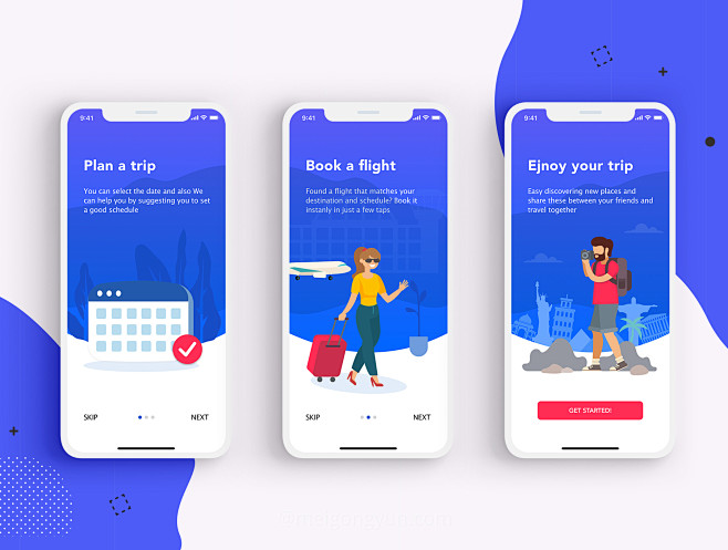 EasyGo - 旅行移动APP应用程序...