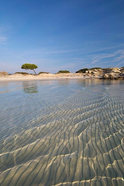 Karidi海滩，希腊....