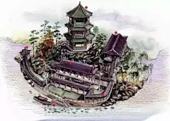 避暑山庄金山岛【清康熙四十二年 河北省承德市】


