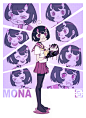 Spirited_Mona, Alexis Rives : She's just a normal student...