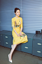 #刘亦菲三生三世十里桃花##刘亦菲白浅# 七月的午后，你携一抹明黄出现，俏丽纯净，带着柠檬的清新，比桃花更明媚@刘亦菲  #电影三生三世十里桃花定档804# ​​​​