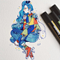 Sibylline Meynet 在 Instagram 上发布：“Something different  I really enjoyed playing with primary colors ” : 33.6K 次赞、 153 条评论 - Sibylline Meynet (@sibylline_m) 在 Instagram 发布：“Something different  I really enjoyed playing with primary colors ”