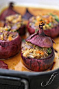 Couscous stuffed onions by Alex @ fotoefornelli.com