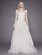 Badgley Mischka Bridal Fall 2016 Fashion Show : See the complete Badgley Mischka Bridal Fall 2016 collection.