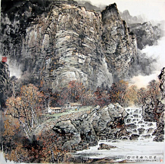 陈又新-搁浅背影采集到施云翔山水画
