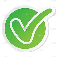 ICON-矢量打勾图标2素材-花瓣网