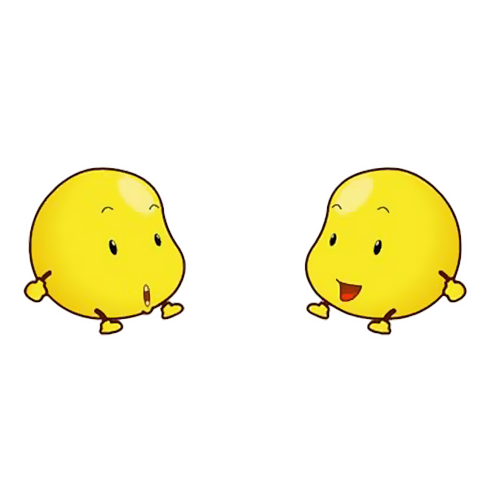 卡通黄豆