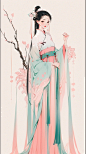 古风人物｜桃之妖妖 - 小红书