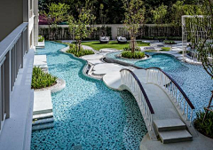 wannababy采集到LA-花园构成—泳池