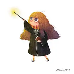 哈利波特 | 烤面筋 - 原创作品 - 涂鸦王国插画