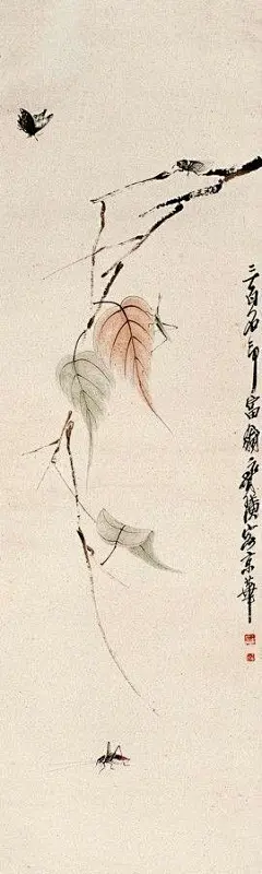 齐白石——螳螂 ​​​