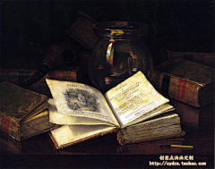 创意点油画采集到静物花卉油画装饰画