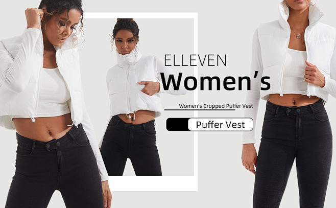 women's puffer vest