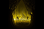 Intricate Paper Cut Light Boxes Tell Imaginative Tales About Surreal Characters - DesignTAXI.com