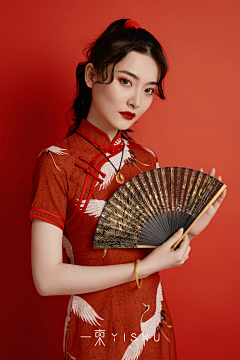 娃娃的眼泪是透明的采集到国风模特