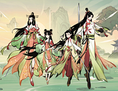 潇啸逍采集到角色-东方古风