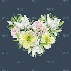 花心贺卡