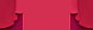 幕布,红色,喜庆,海报banner,扁平,渐变,几何图库,png图片,网,图片素材,背景素材,86677@北坤人素材