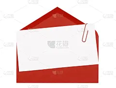 贺卡,空白的,请柬,生日,红包,正面视角,留白,回形针,水平画幅,无人