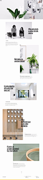 转载：室内设计工作室以白色作为其主色，给人以空间感，首页对自我形象的表达和包装，显得流畅、简洁。而在黑白的简单配色中隐含了明黄色，作为强调色，在此让整个网站显得更加活泼、鲜明。