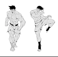 有参考速写练习