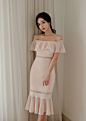 ▼SonYoonJoo▲190527图片_TN更新(浅幽雪樱紫藤芳薰油蜡鱼尾裙)_看图_孙允珠吧_百度贴吧