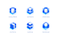 Dribbble - 2.5D Icon Design.png by 庄re