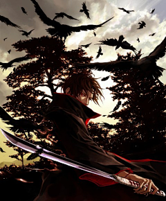 清美爪爪采集到二次元/动漫风 底图