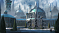 Magic the Gathering - March of the Machine, Strixhaven invasion sketches