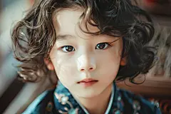 美发沙龙潮流小男孩发型