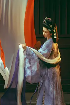 战国，汉服，战国袍仕女01-花瓣网