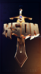 Kson : A 3d logo for a DJ