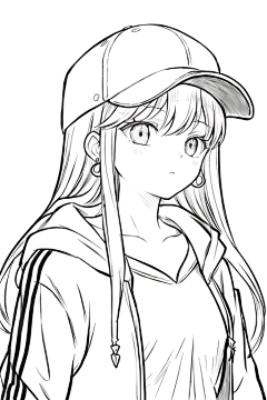 Damon_7采集到AI绘画—线稿