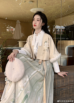 自应是长青采集到汉服