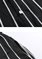 2][商场同款]EP雅莹 2018春季新款女装时髦条纹衬衫连衣裙4208A-tmall.com天猫