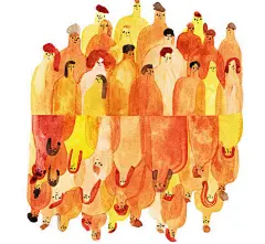 Marion Barraud
、
法国插画师
活泼独特的画面风格

「出门去，看看那些人群」
 ​​​​