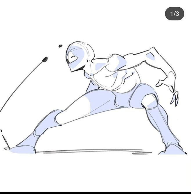 a drawing of a footb...