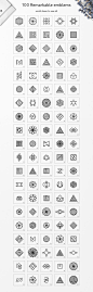 Geometric Logos vol.3 by Davide Bassu on @creativemarket