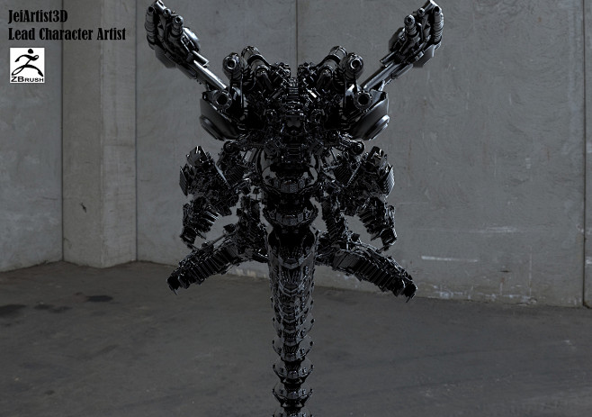 Concept 3D Robot, je...