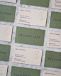 品牌标识和法国纺织品名片|  杰西卡comeore工作室。 #UniqueBusinessCards