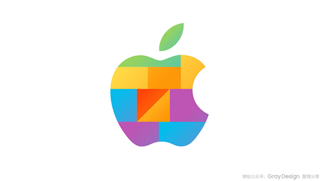 苹果LOGO是真会玩儿~ : 每一个都...