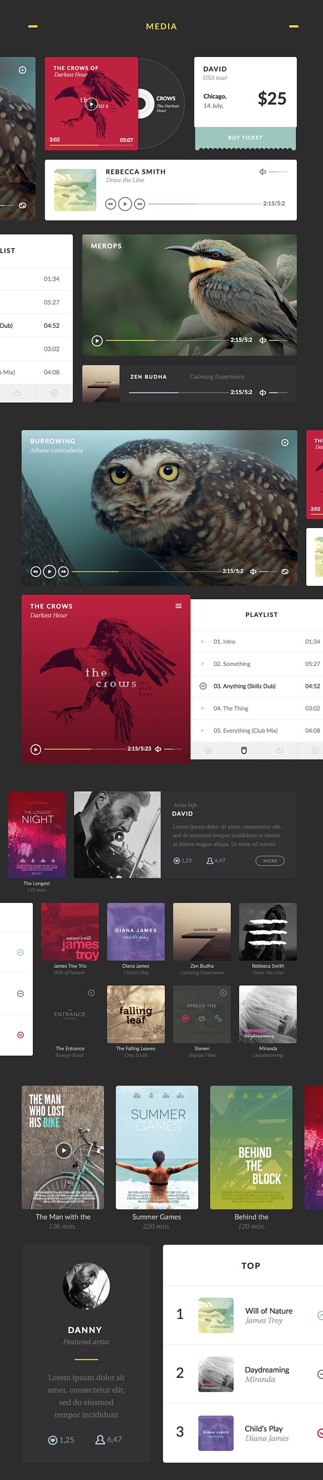 Aves UI Kit : Web De...