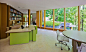Office of the Integral House by Shim-Sutcliffe Architects for James Stwewart. Photograph © Sotheby's International Realty. Click above to see larger image.