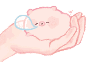 掌上小粉猪 GIF 动图