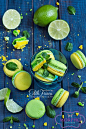 Mojito Macarons | Desserts & Sweets (Gluten-Free Recipes) | Pinterest