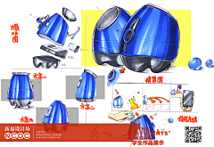 Yana-1采集到马克笔手绘